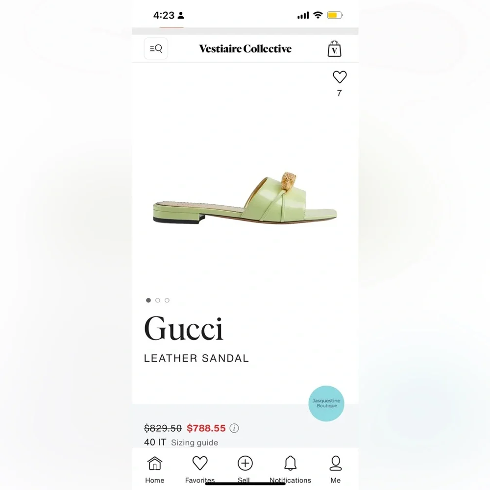 Gucci Sandals - Picture 7 of 8